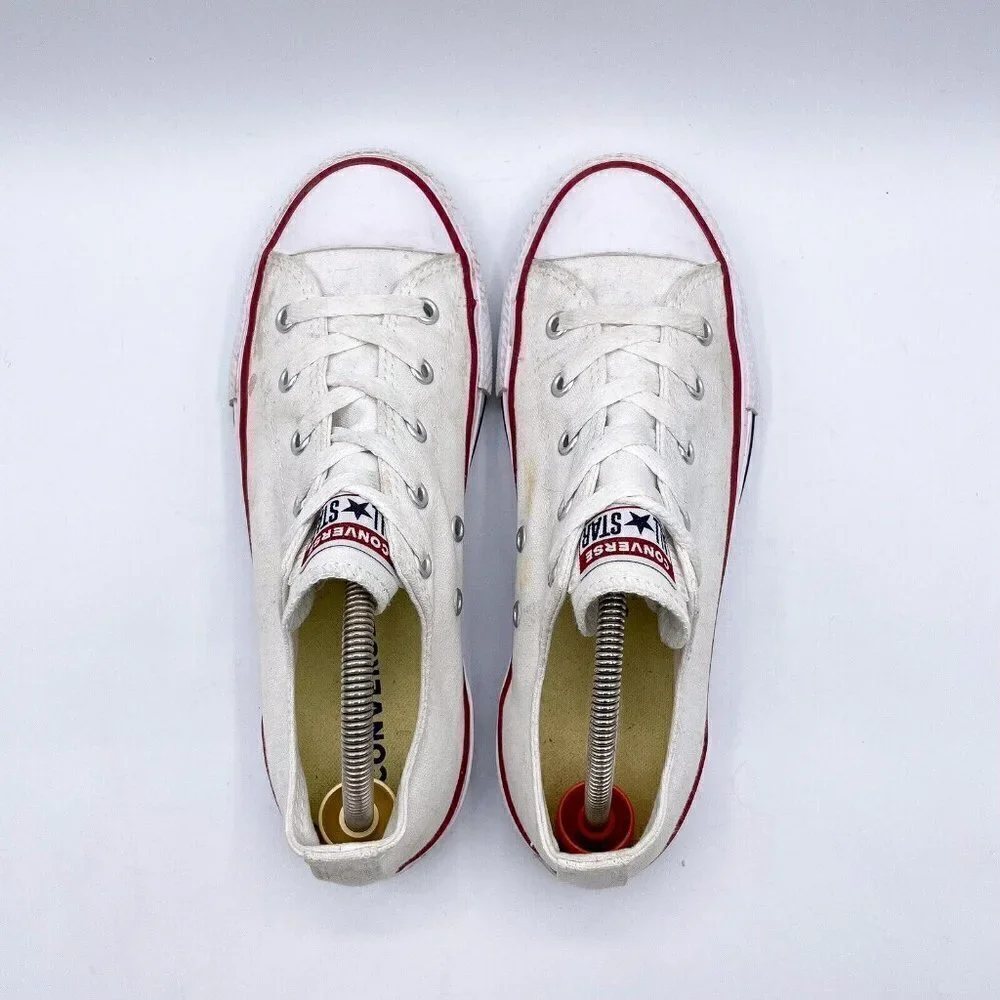 Converse All Star Chuck Taylor Youth Size 3 White Casual Comfort Walking Shoes
